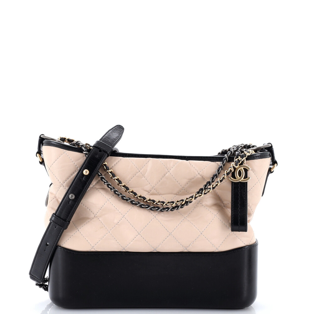 Chanel Medium Gabrielle Hobo Quilted Aged Calfskin